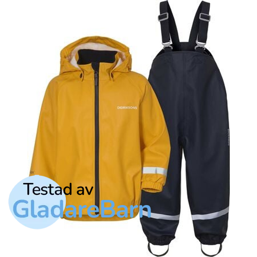 Didriksons Cloudman Regnställ, Citrus Yellow